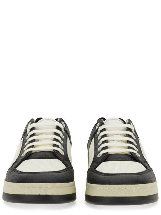 SL 61 Low Top Sneakers Black White - SAINT LAURENT - BALAAN 13