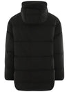 Men s Lens Wappen Nycra R Long Padded Jacket Black 17CMOW173A 005864G 999 - CP COMPANY - BALAAN 5