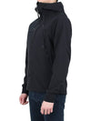 Men's Shell R Drawstring Goggle Hooded Jacket Black - CP COMPANY - BALAAN 5