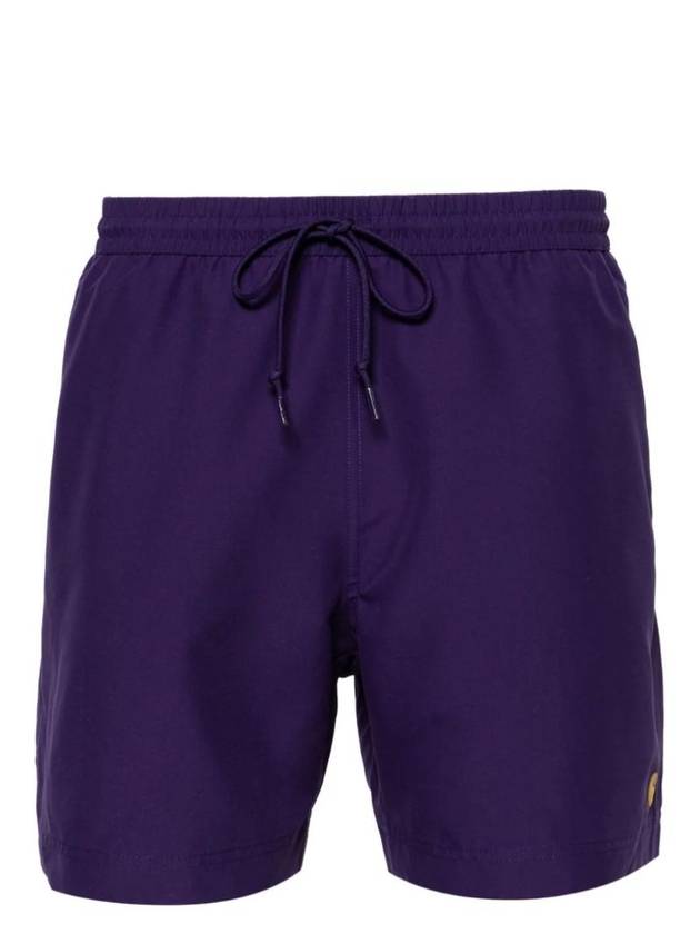 Carhartt WIP Chase logo embroidered swim shorts I026235 - CARHARTT WIP - BALAAN 1