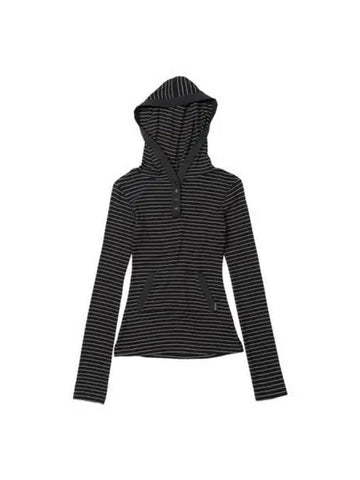 striped hoodie charcoal - SCULPTOR - BALAAN 1