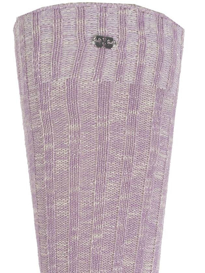 Ganni Socks With Lurex Thread, Women's, Purple - GANNI - BALAAN 2