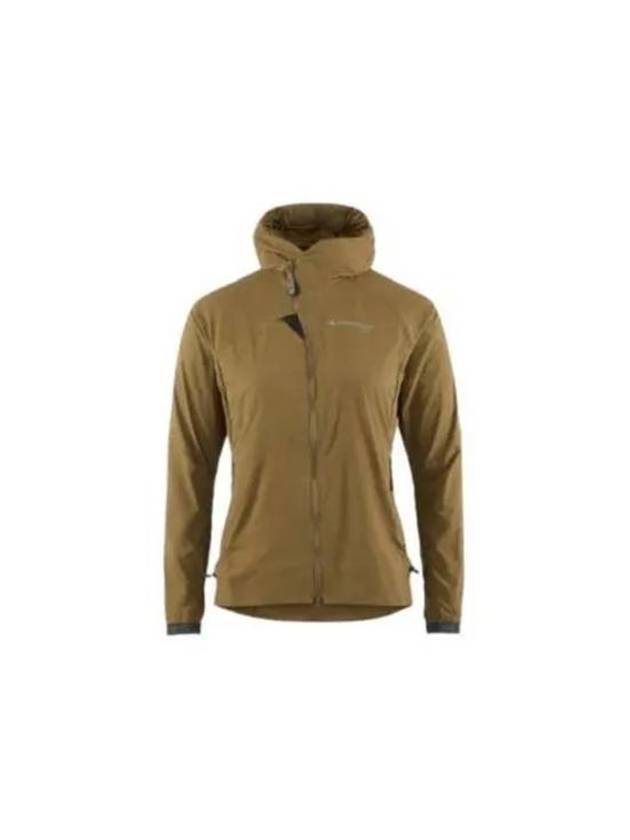 Women's Nal Hooded Windbreaker Olive - KLATTERMUSEN - BALAAN 2