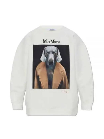 Bacco Sweatshirt White - MAX MARA - BALAAN 2