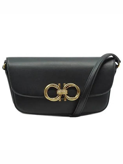 Trapezio Cross Bag Black - SALVATORE FERRAGAMO - BALAAN 2