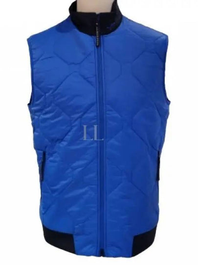 Golf Quilt Hybrid Dermal Wind Vest Blue - J.LINDEBERG - BALAAN 2