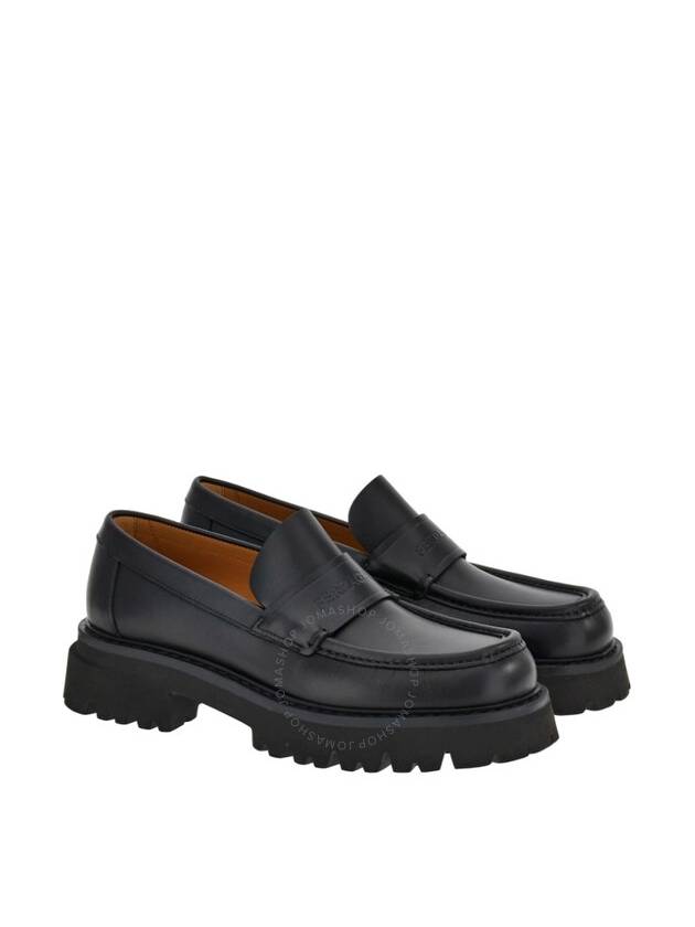 Ferragamo Black Fergal Chunky Loafers, Size 8 - SALVATORE FERRAGAMO - BALAAN 2