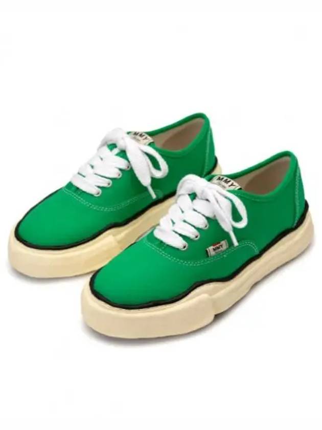 Baker OG Sole OD Canvas Low-top Sneakers Green - MIHARA YASUHIRO - BALAAN 2