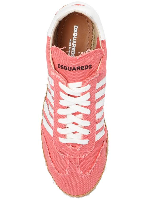 stripe detail lace-up espadrilles ESW002400300533 - DSQUARED2 - BALAAN 7