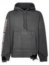 S-Macsrot Printed Hoodie Grey - DIESEL - BALAAN 2