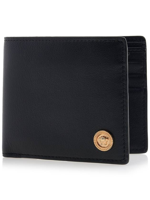 Gold Medusa Biggie Half Wallet Black - VERSACE - BALAAN 2