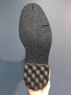 logo print zipper ankle boots black - OFF WHITE - BALAAN.
