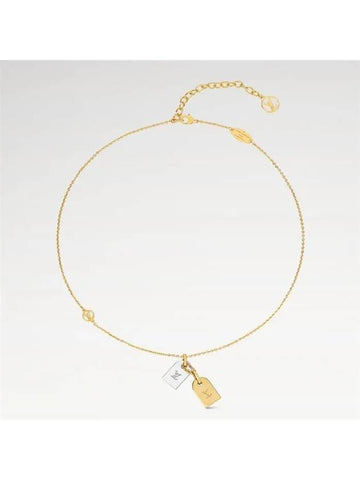 Louis Vuitton Nanogram Necklace M63141 - HERMES - BALAAN 1