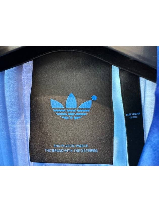 Pleated Polo Shirt Blue - ADIDAS - BALAAN 7