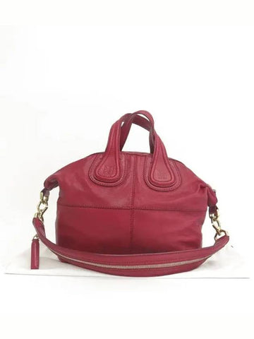 RED 2 WAY BAG - GIVENCHY - BALAAN 1