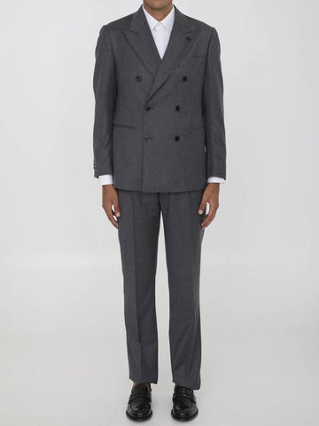 Two-piece suit in wool and cashmere - RVR LARDINI - BALAAN 1