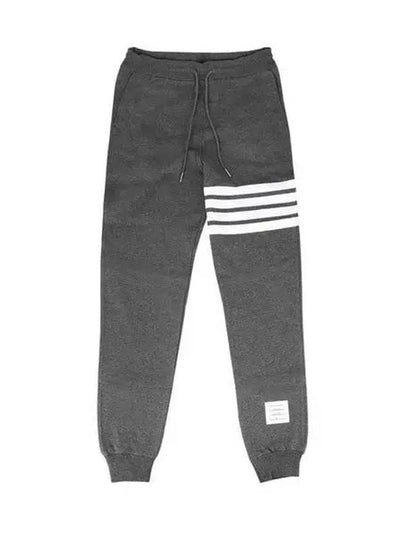 Signature 4 Bar Stripe Track Pants Dark Grey - THOM BROWNE - BALAAN 2