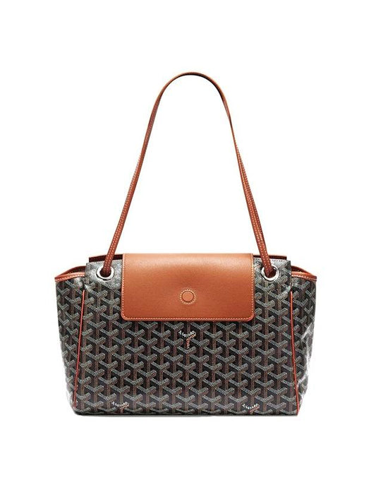 Ruett Shoulder Bag Black Tan - GOYARD - BALAAN 1