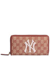 New York Yankees long wallet 547791 9Y9ET 9573 - GUCCI - BALAAN 1