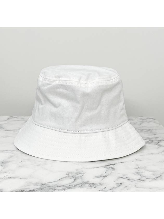 Kids Logo Patch Bucket White - STONE ISLAND - BALAAN 4