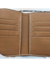 Citizen Twill Compact Card Wallet Brown - HERMES - BALAAN 6