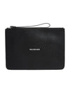 Logo Strap Large Cash Clutch Bag Black - BALENCIAGA - BALAAN 1