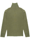 Valdes wool cashmere knit olive green VALDESE 008 - MAX MARA - BALAAN 2