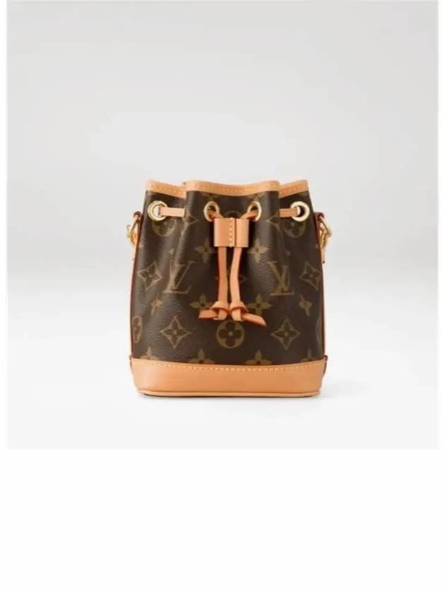 Nano Noe Monogram Bucket Bag Brown - LOUIS VUITTON - BALAAN 4