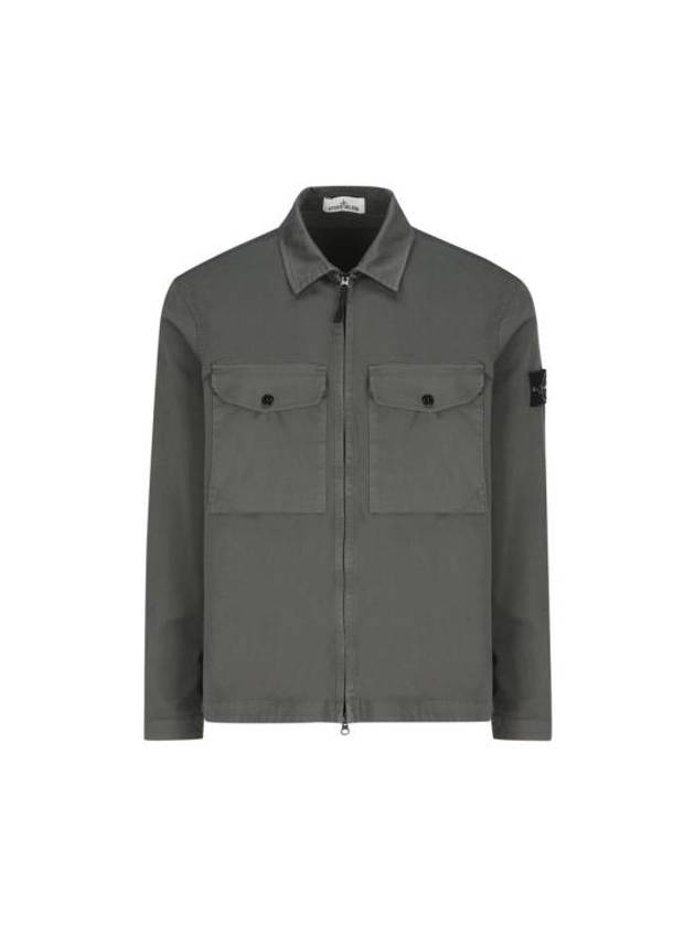 Compass Badge Zipped Jacket Orange Musk - STONE ISLAND - BALAAN 1