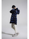 Women's Penguin Navy Long Coat WPW008N21 - WOODPECKER - BALAAN 2