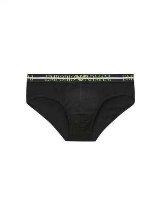 UNDERWEAR Men s One Line Logo Band Briefs Black 271196 - EMPORIO ARMANI - BALAAN 1