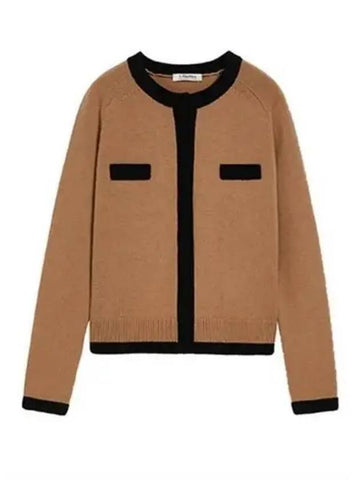 Estasi Wool Cashmere Cardigan 271936 - MAX MARA - BALAAN 1