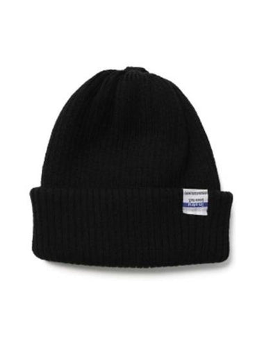 Knit Watch Beanie Black - MAISON MIHARA YASUHIRO - BALAAN 1