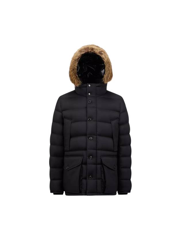 Clunye Short Down Padding Black - MONCLER - BALAAN 1