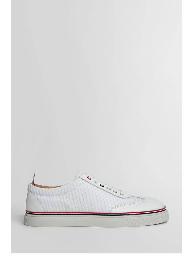 Men's Heavy Athletic Low Top Sneakers White - THOM BROWNE - BALAAN 3