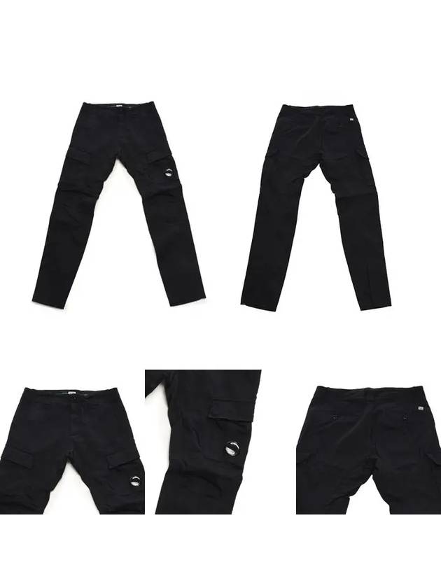 Lens WappenStretch Track Pants Black - CP COMPANY - BALAAN 5