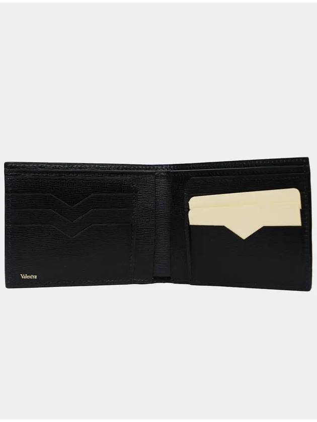 6CC V cut out classic leather half wallet black men ZZV8L37044000NRD - VALEXTRA - BALAAN 2