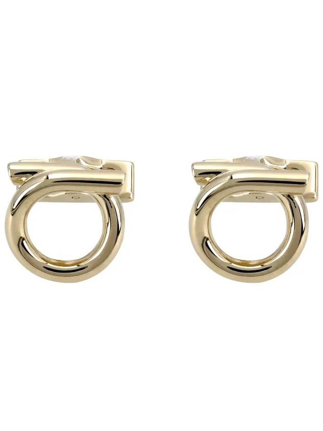 Gancini Cufflinks Gold - SALVATORE FERRAGAMO - BALAAN 2