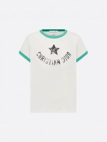 Riviera T Shirt 443T27A4537 X0864 - DIOR - BALAAN 1