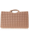 Men's Le Troisieme Studded Tote Bag Pink - VALENTINO - BALAAN 4