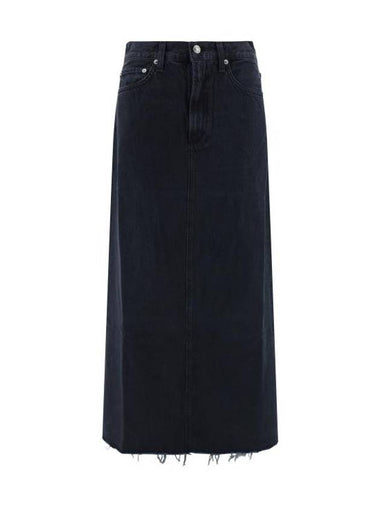 Long Skirt A91111139 RMTCH BLACK - AGOLDE - BALAAN 1