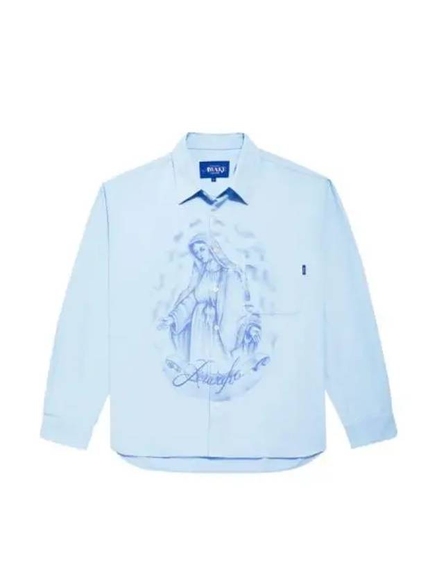 Awake New York Santa Maria Oxford Shirt Blue - AWAKE NY - BALAAN 1