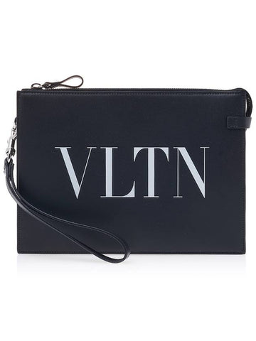 VLTN strap clutch bag 2Y2P0P09 LVN 0NI - VALENTINO - BALAAN.