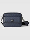 Ophidia GG small cross bag blue dark tender 802170FACJY8441 - GUCCI - BALAAN 1