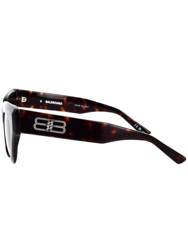 Eyewear Square Acetate Sunglasses Havana Brown - BALENCIAGA - BALAAN 4