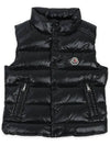 Kids TIB Logo Patch Padded Vest Black 1A12620 68950 999 8 10A - MONCLER - BALAAN 3