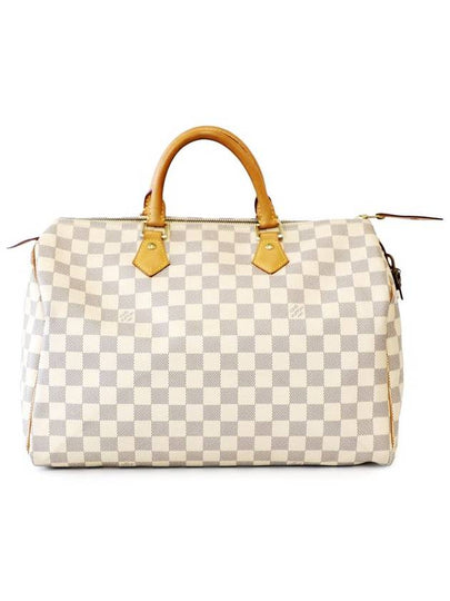 Louis Vuitton N41535 Damier Azur Canvas Speedy 30 Tote Bag - LOUIS VUITTON - BALAAN 2