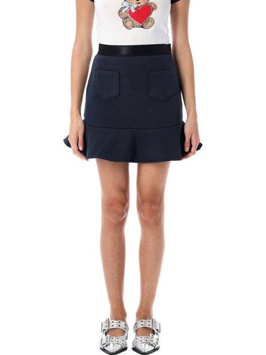 MINI SKIRT FLEECE - GANNI - BALAAN 1