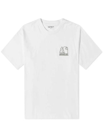 Groundworks Short Sleeve T-Shirt White - CARHARTT WIP - BALAAN 1