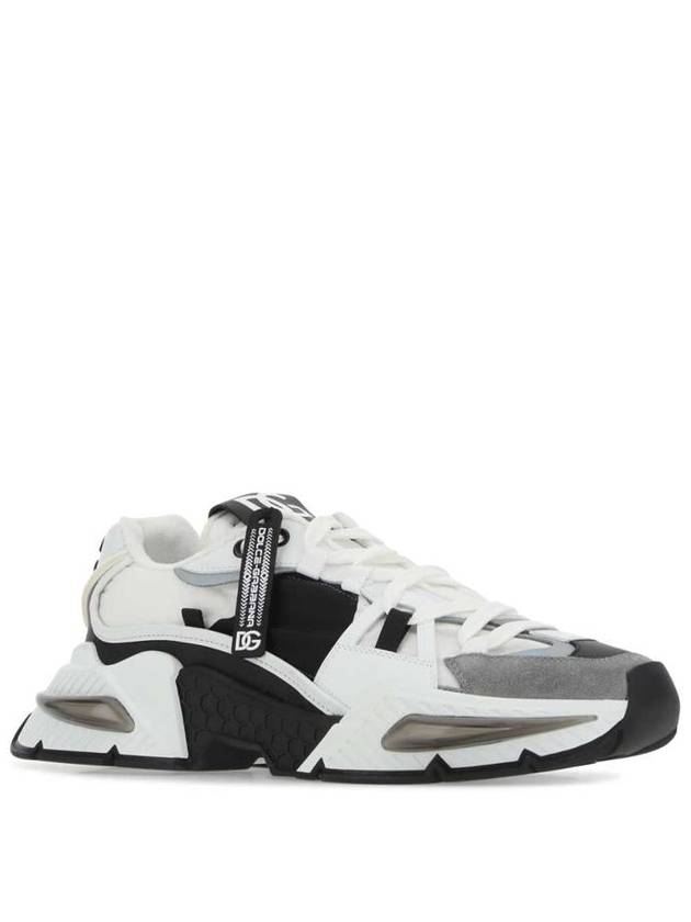 Airmaster Low Top Sneakers Black White - DOLCE&GABBANA - BALAAN 3